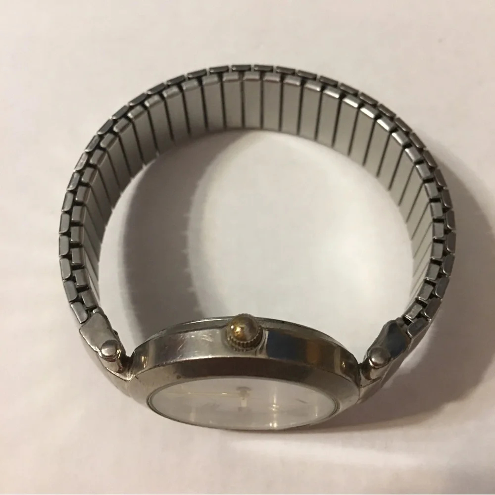 Wristwatch men Y121F Japan movt 78/1034TT Base metal Bezel Stainless Steel Back - Picture 7 of 7
